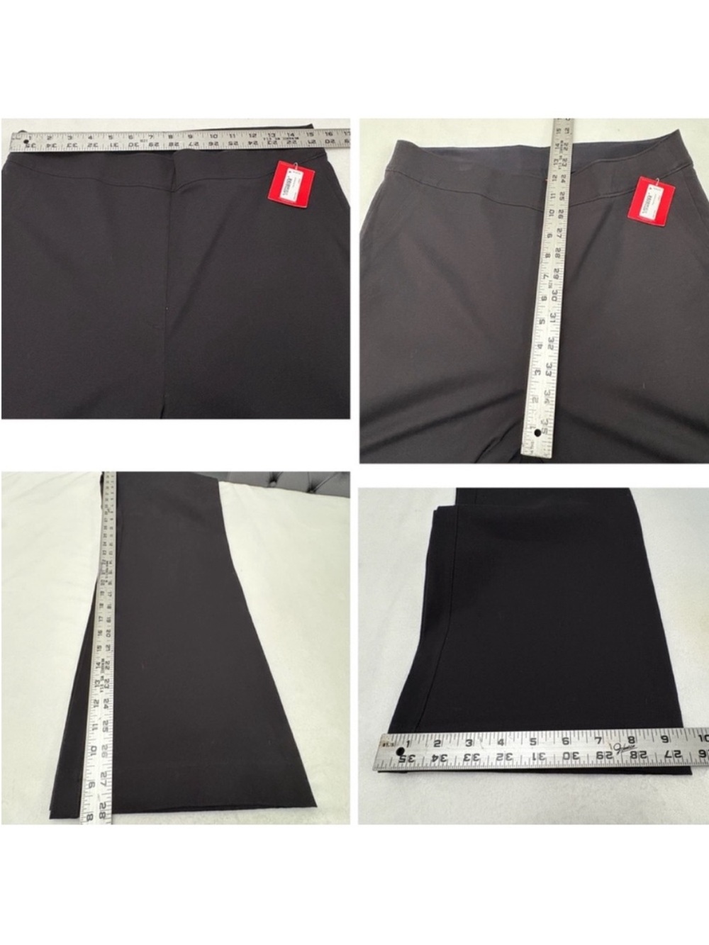 Spanx Classic Polished Kick Flare Black Pants Tall Size XL - Picture 11 of 12